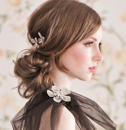 hair for a wedding day