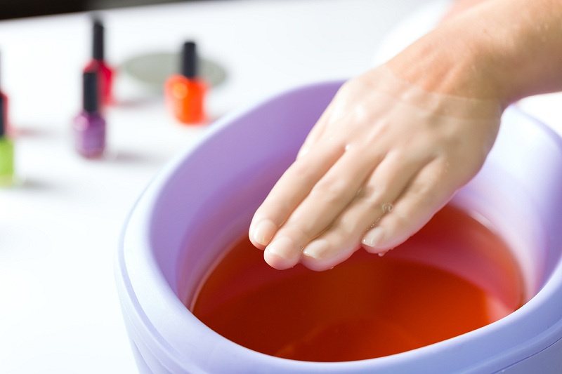 Go to an expert and immerse your hands in paraffin