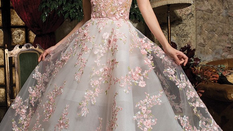 5 bridal looks perfect for a spring wedding