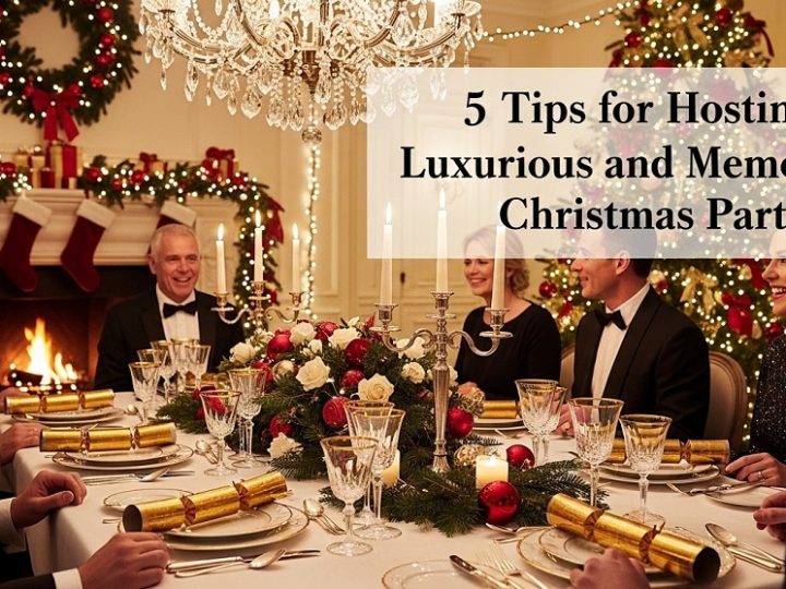 5 Tips for Hosting a Luxurious and Memorable Christmas Party