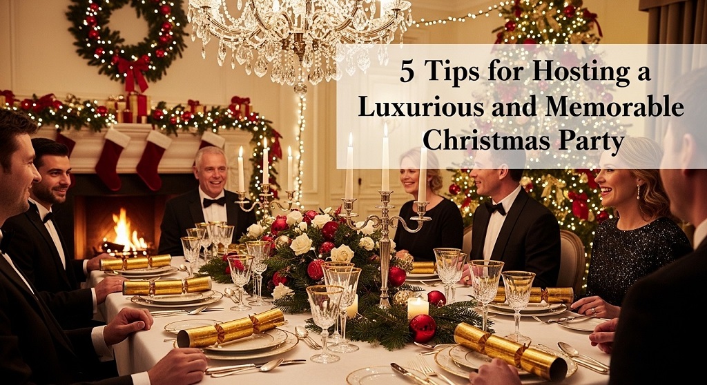 5 Tips for Hosting a Luxurious and Memorable Christmas Party